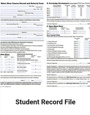 Studentfile - Divers Den Dive Shop